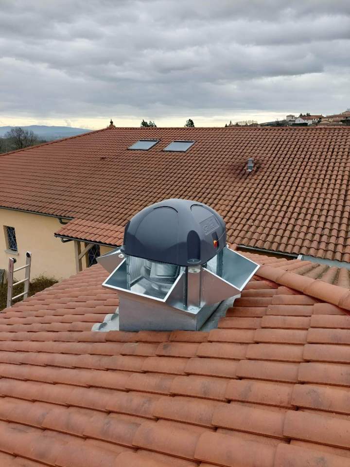 Ventilation de cuisine Cours